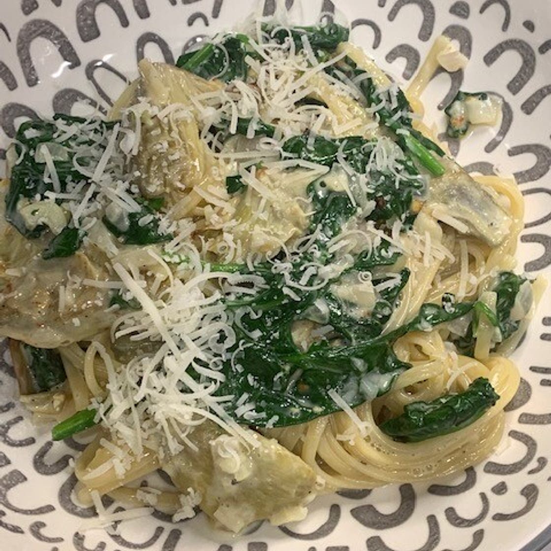 Spinach & Artichoke Pasta