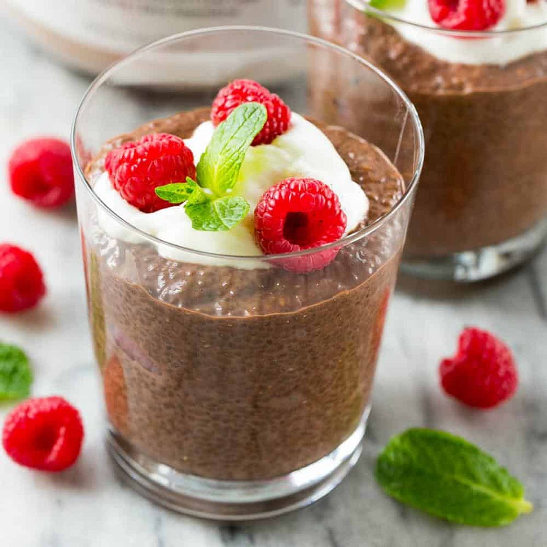 Chocolate Protein Chia Pudding