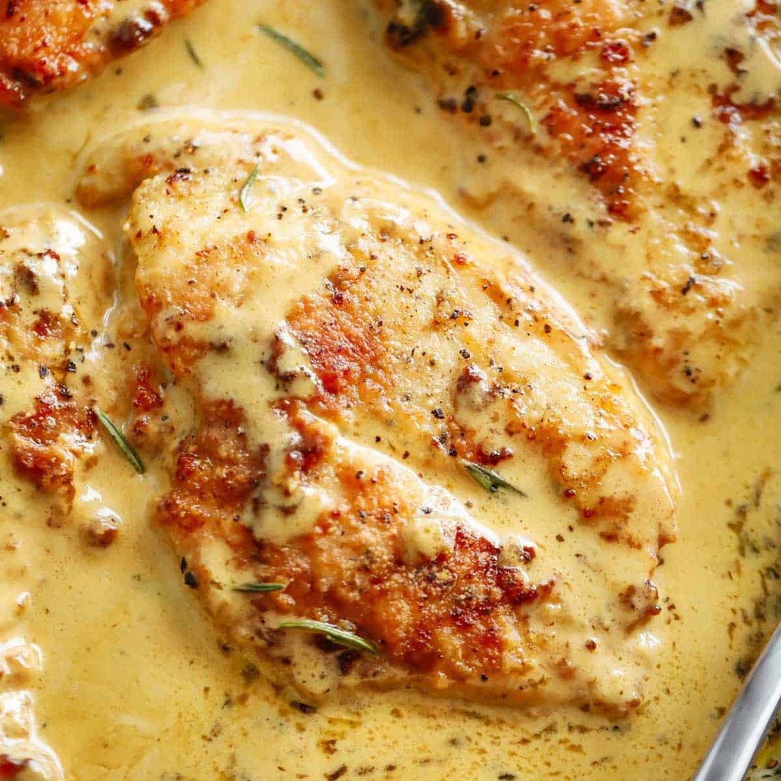 French Mustard Chicken Breasts