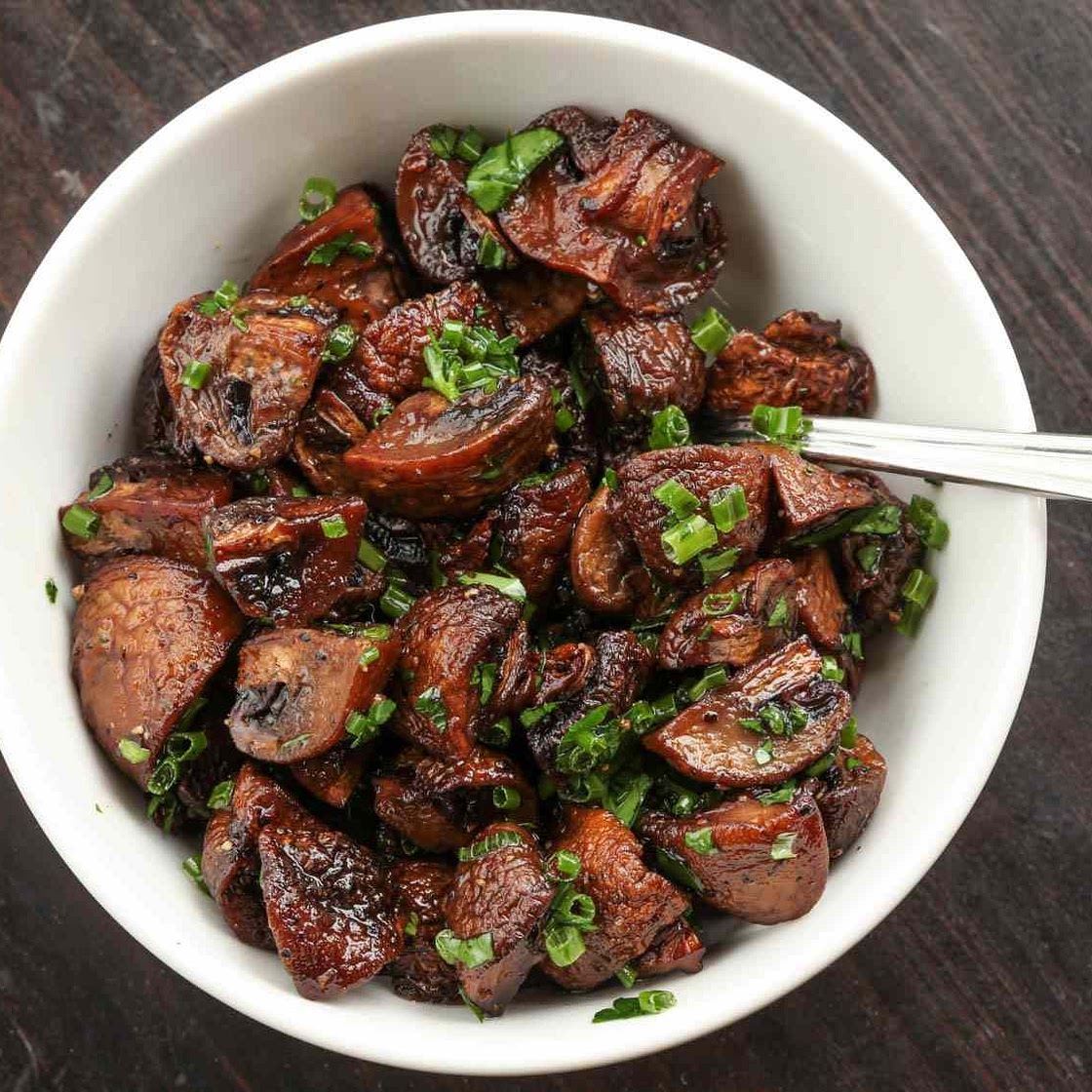 Easy Roasted Mushrooms Recipe