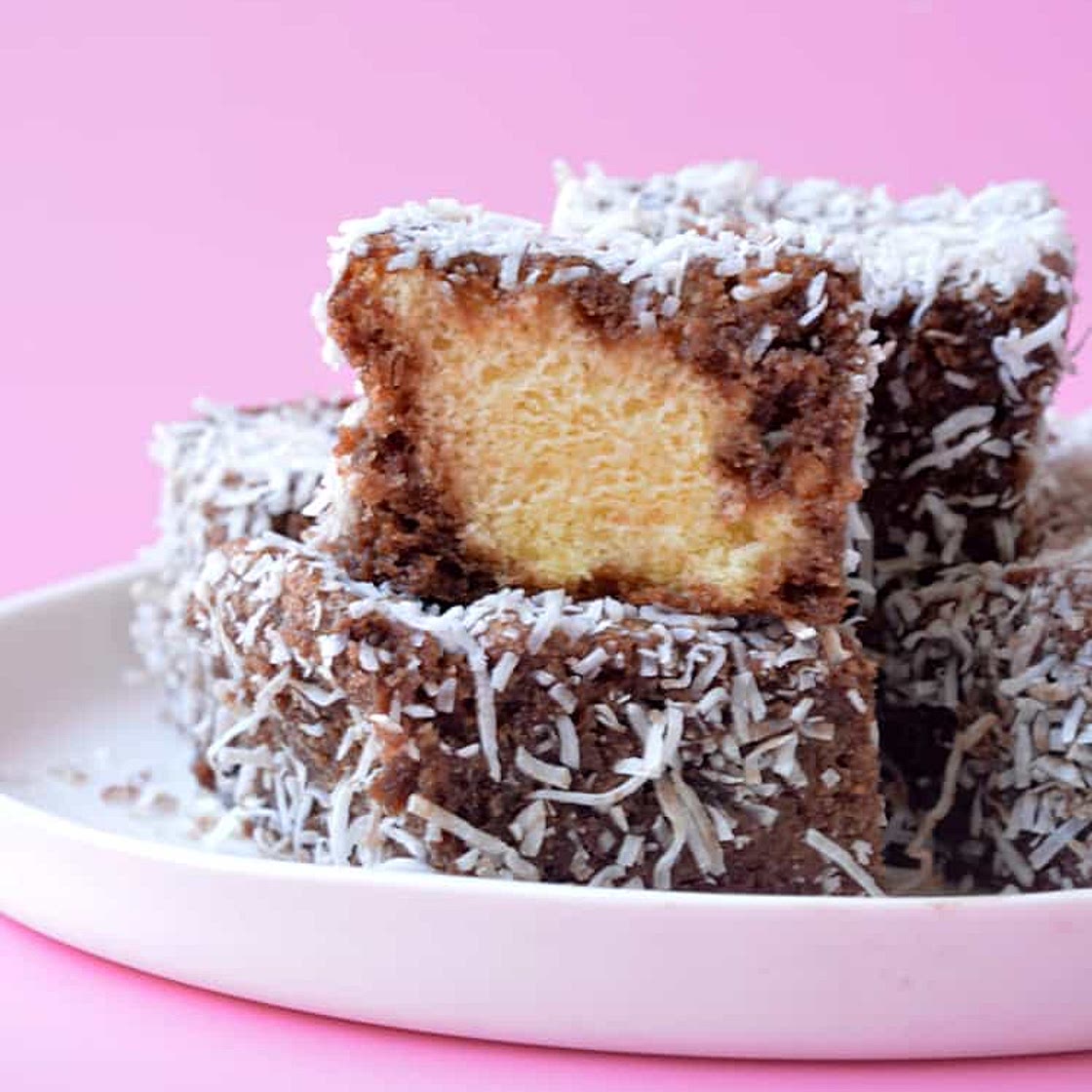 Easy Homemade Lamingtons