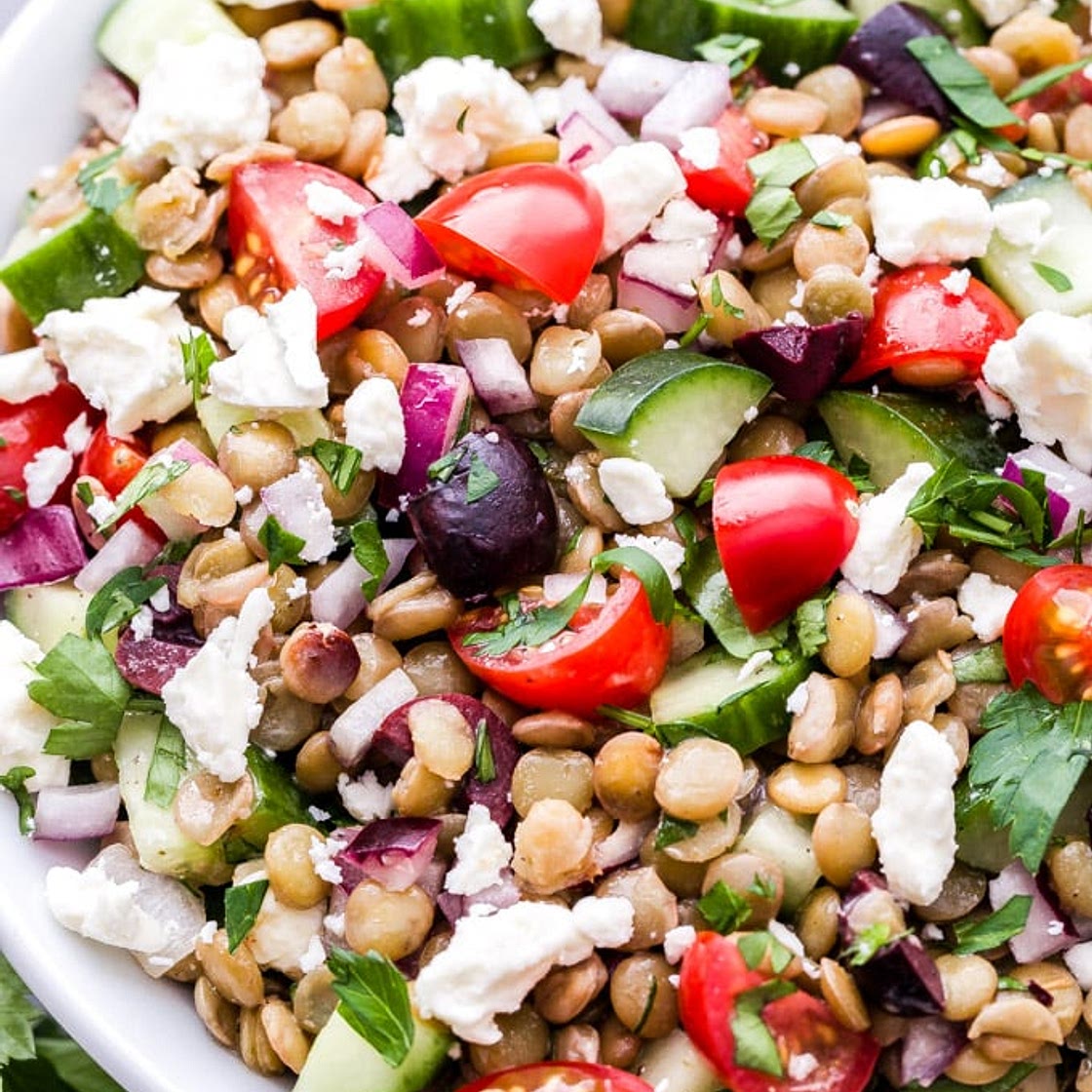 Mediterranean Lentil Salad