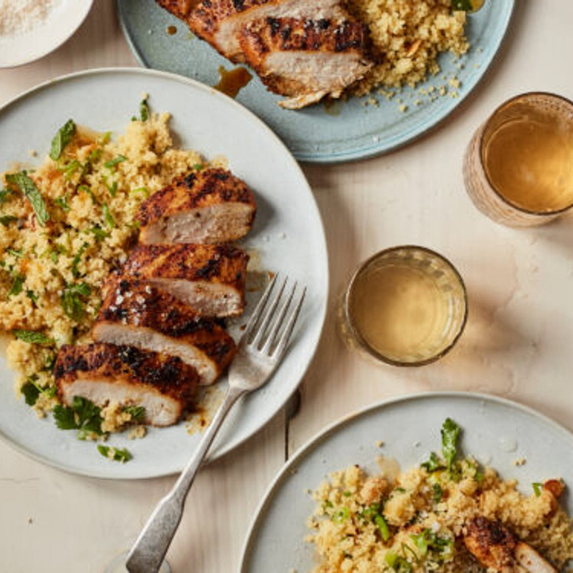 Grilled Moroccan Chicken