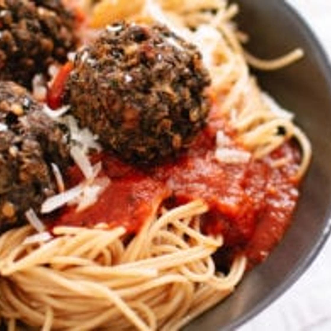 Vegetarian Lentil and Mushroom Meatballs