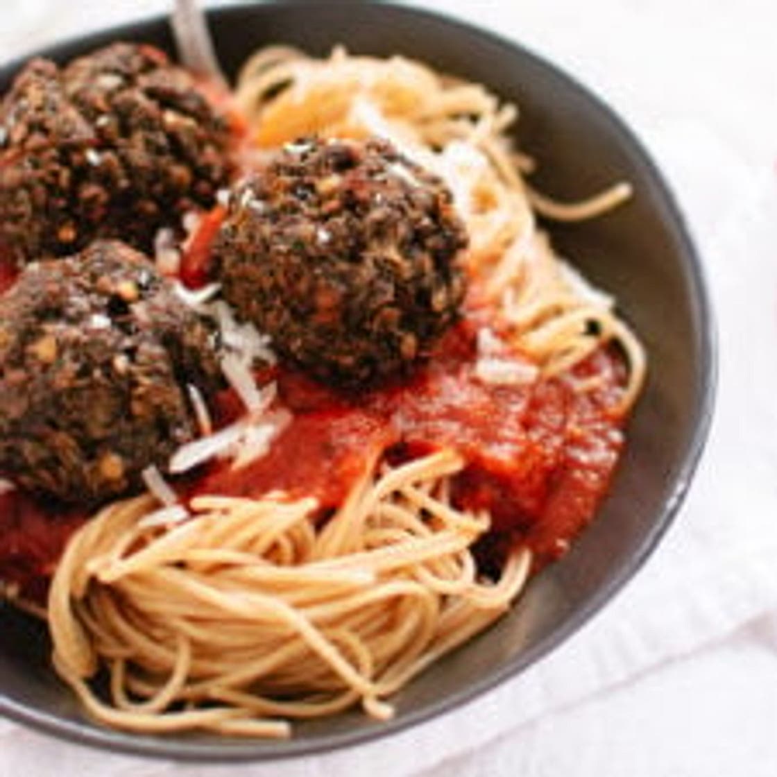 Vegetarian Lentil and Mushroom Meatballs