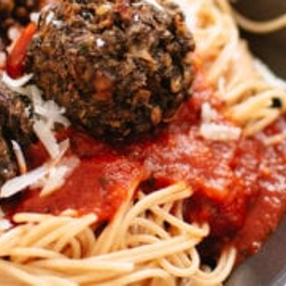 Vegetarian Lentil and Mushroom Meatballs