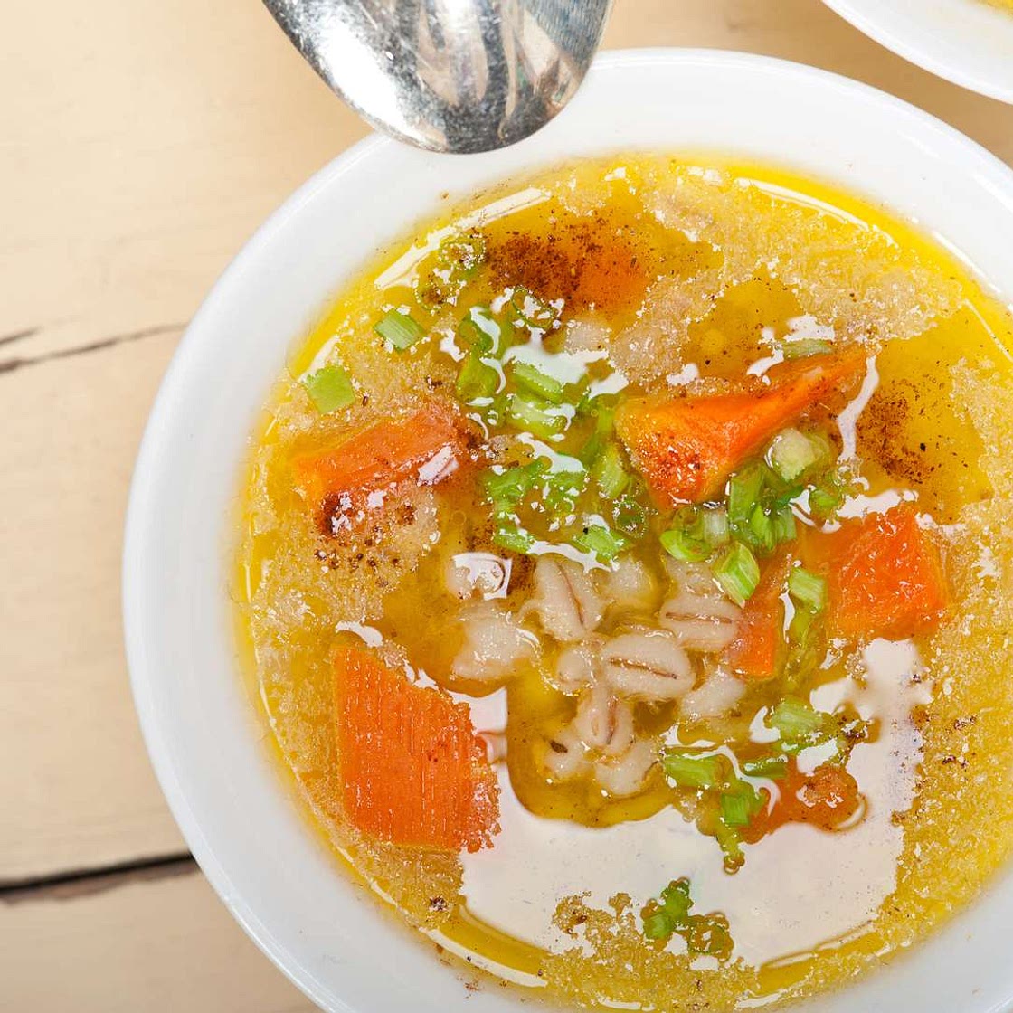 Polish Barley Soup (Krupnik)