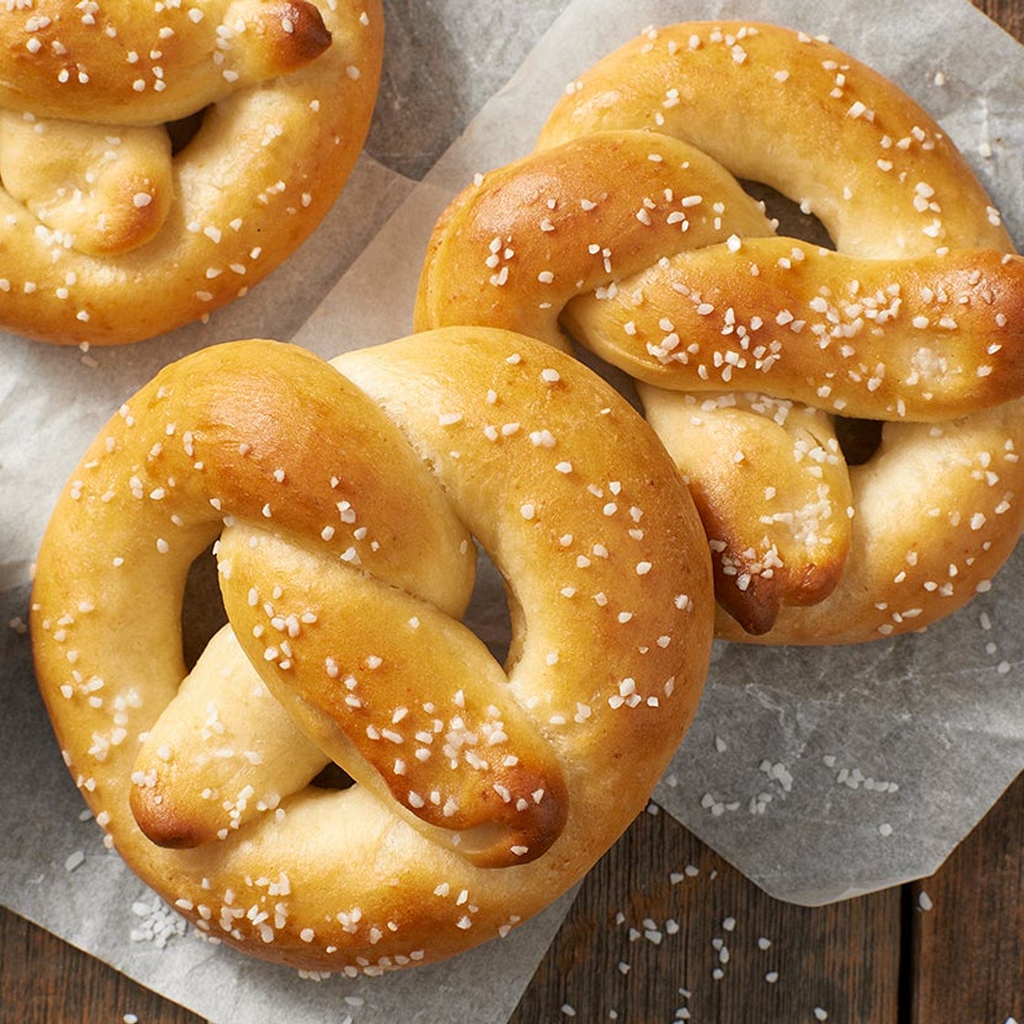 Sourdough Pretzels