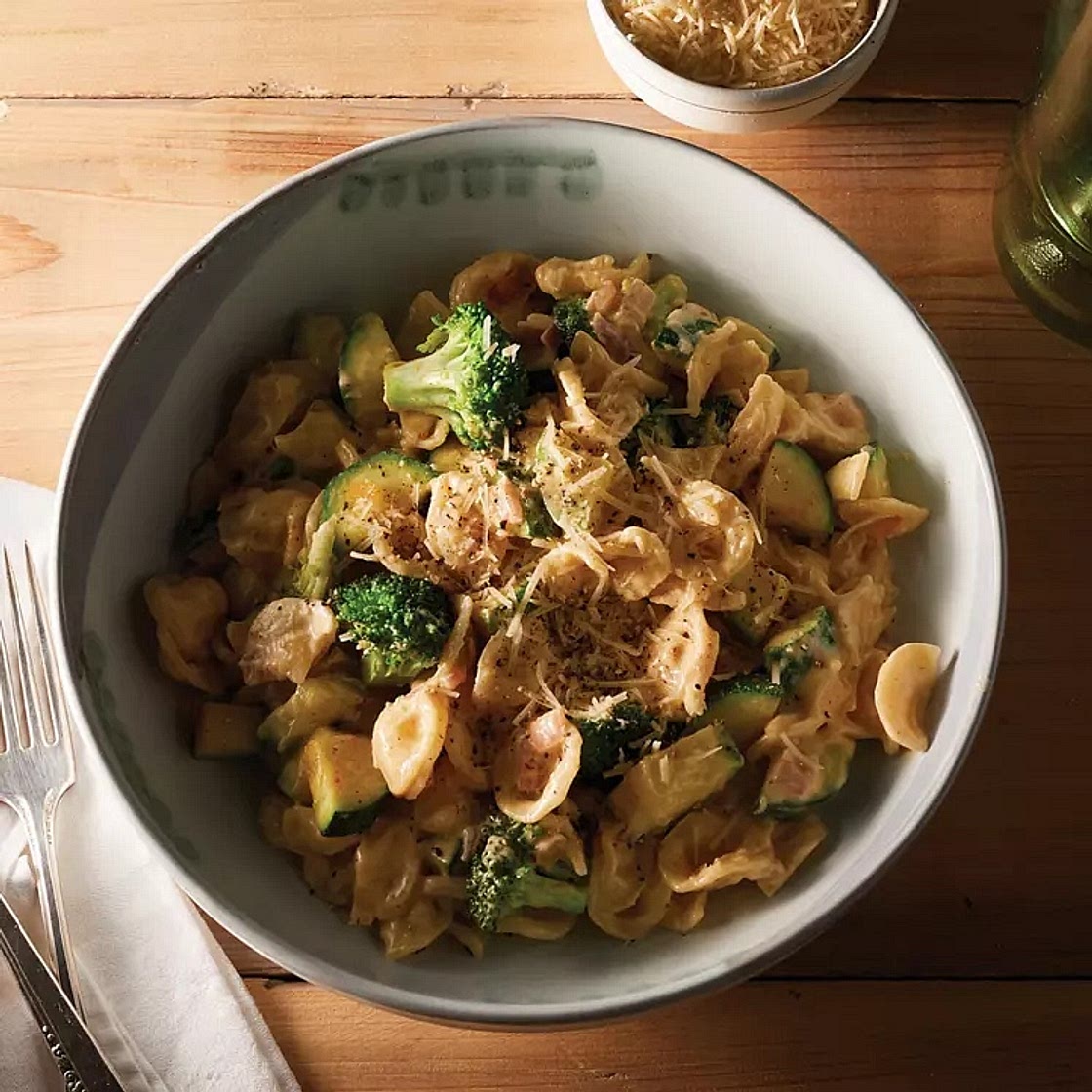 Creamy Pasta Primavera