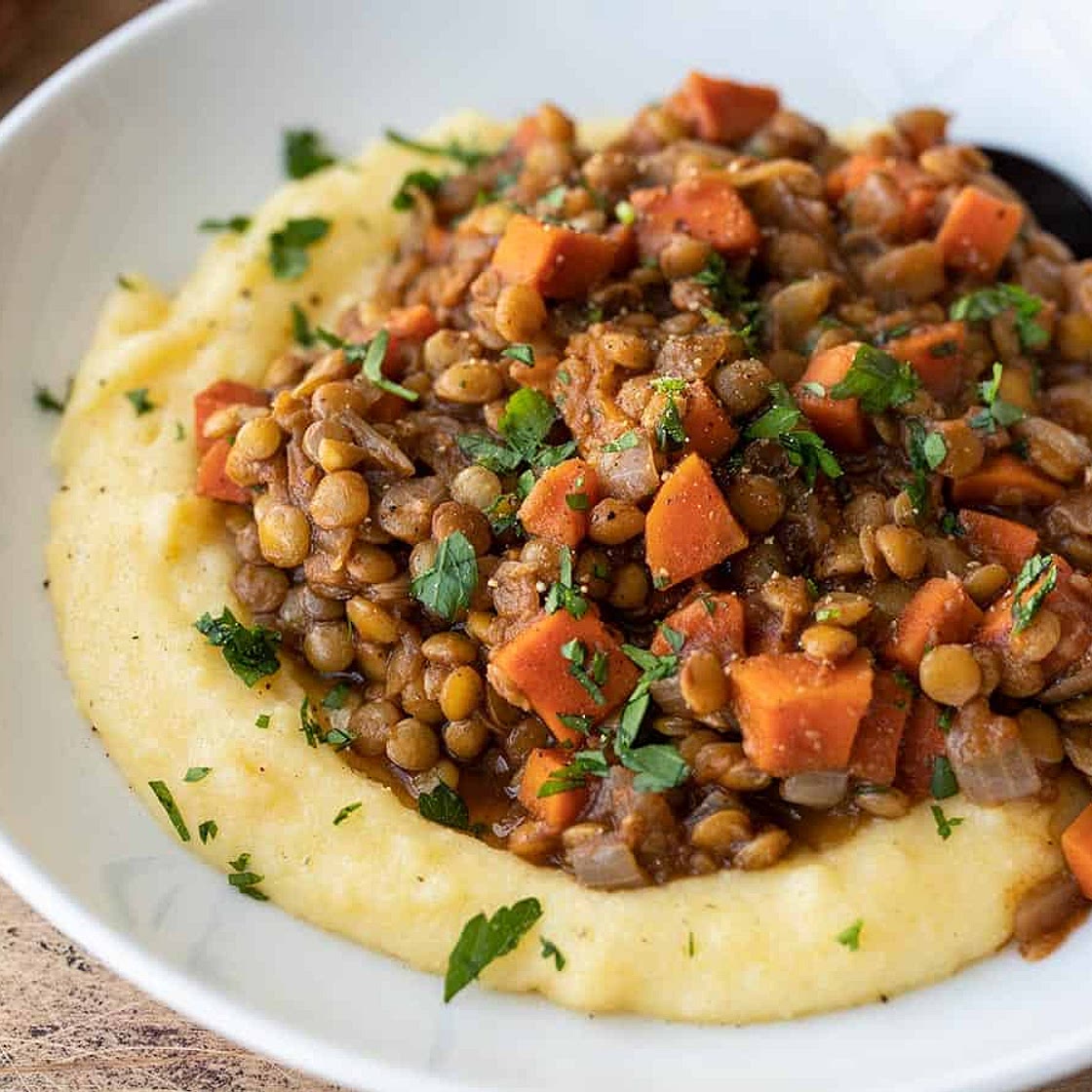 Spiced Lentils with Carrots