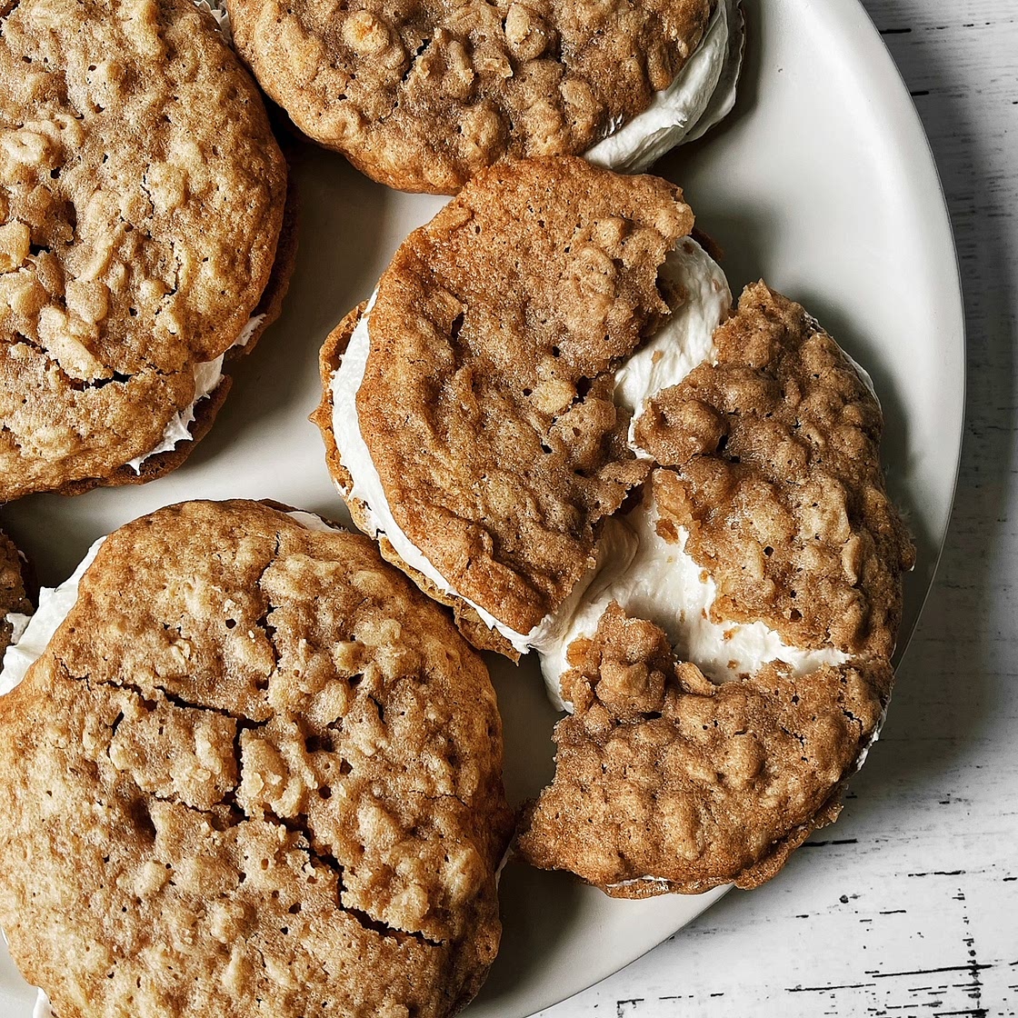 Gluten-Free Homemade Oatmeal Creme Pies ~ Unbelievably Good!