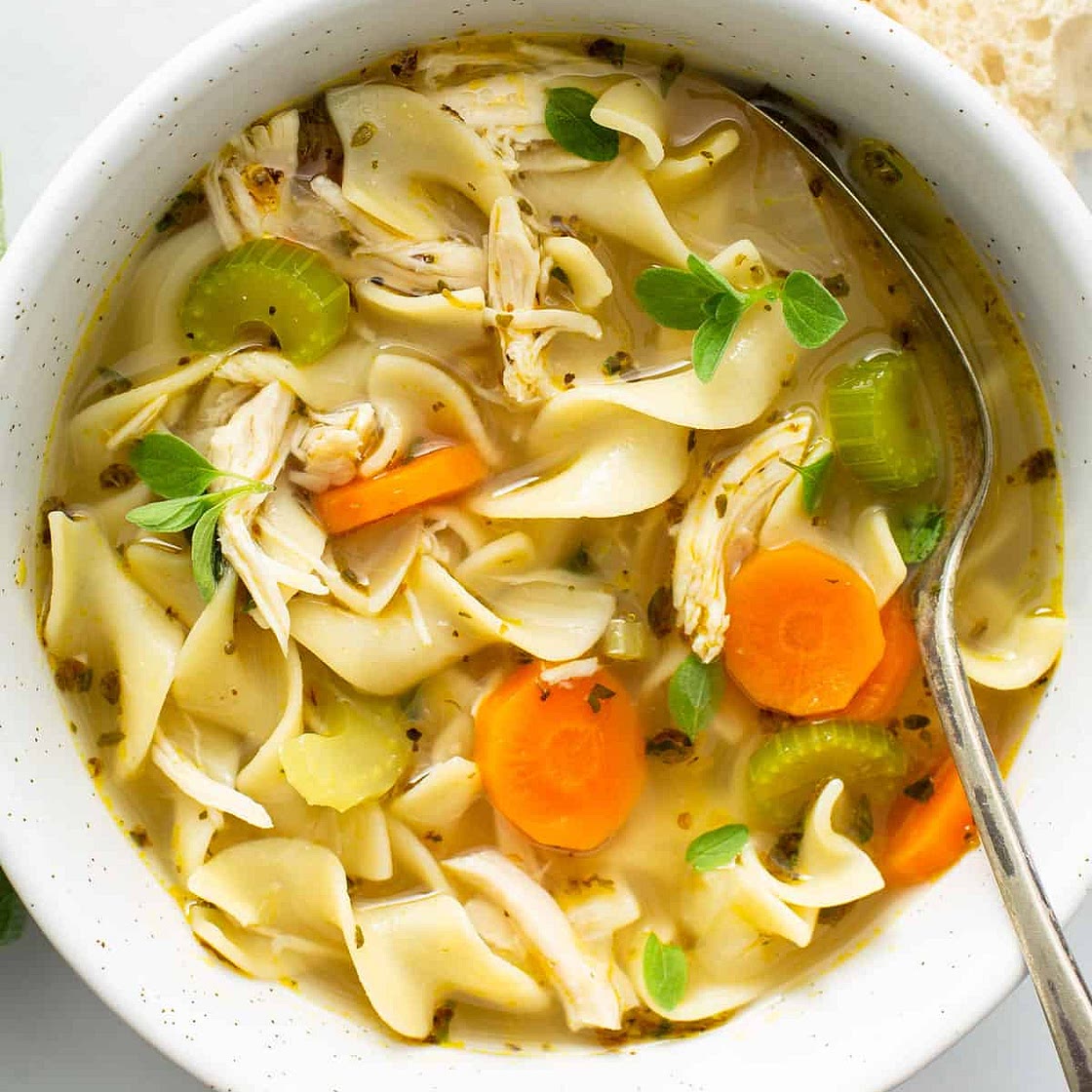 Homemade Chicken Noodle Soup