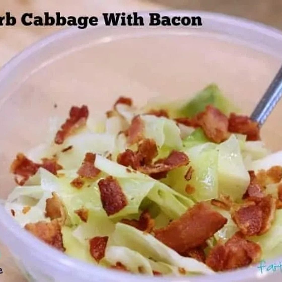 Keto Cabbage With Bacon
