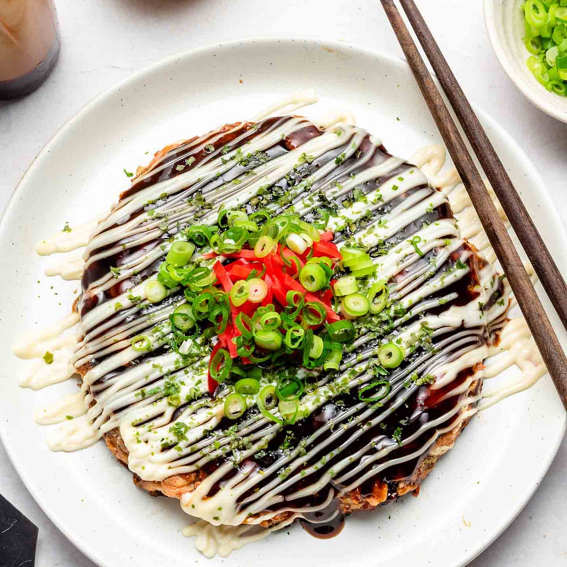 Vegan Osaka Okonomiyaki
