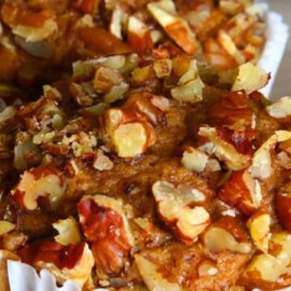 Vegan Apple Flax Muffins