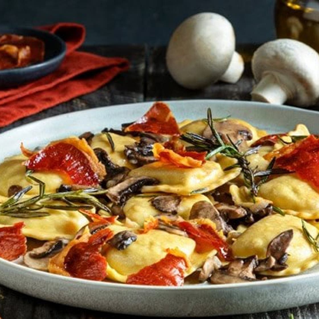 Raviolis salteados com cogumelos | Receitas | Pingo Doce