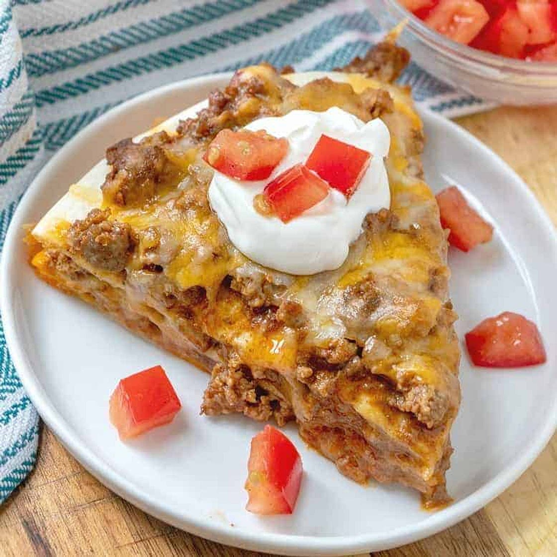 Easy Layered Taco Bake