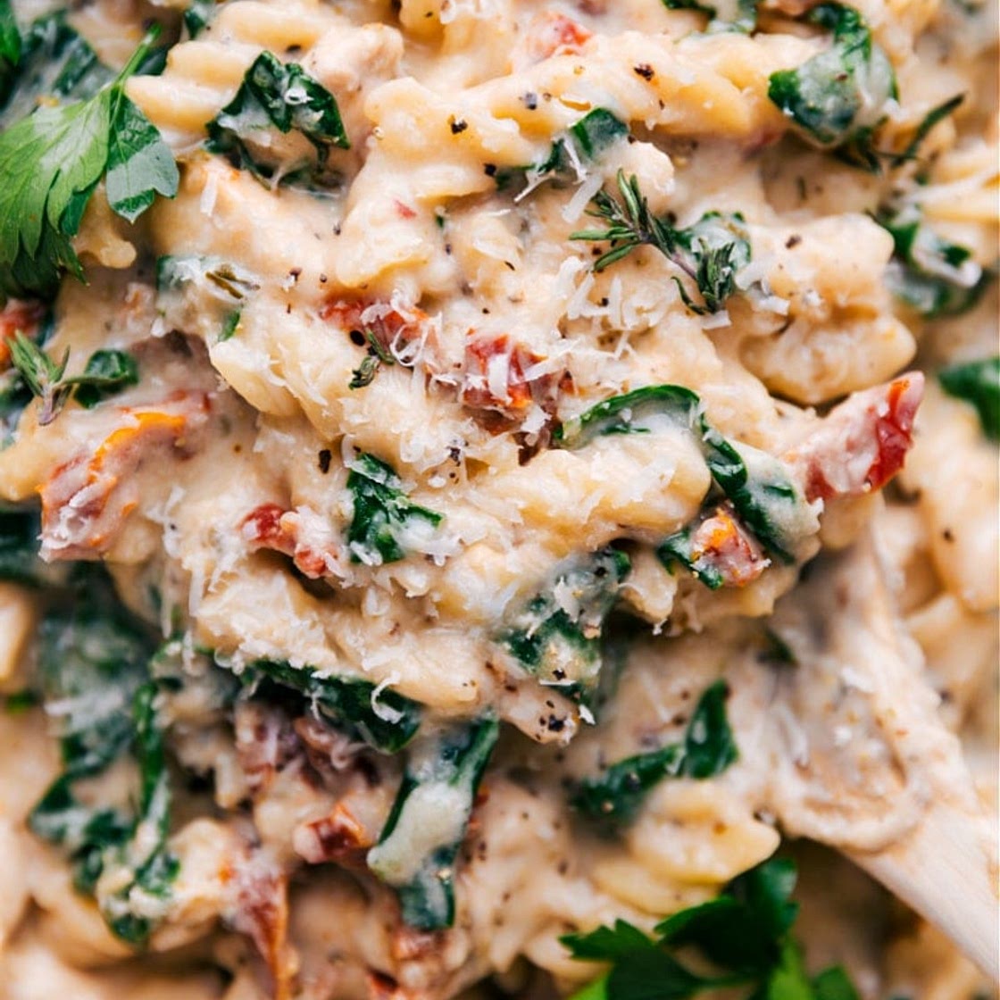 Tuscan Chicken Pasta Recipe