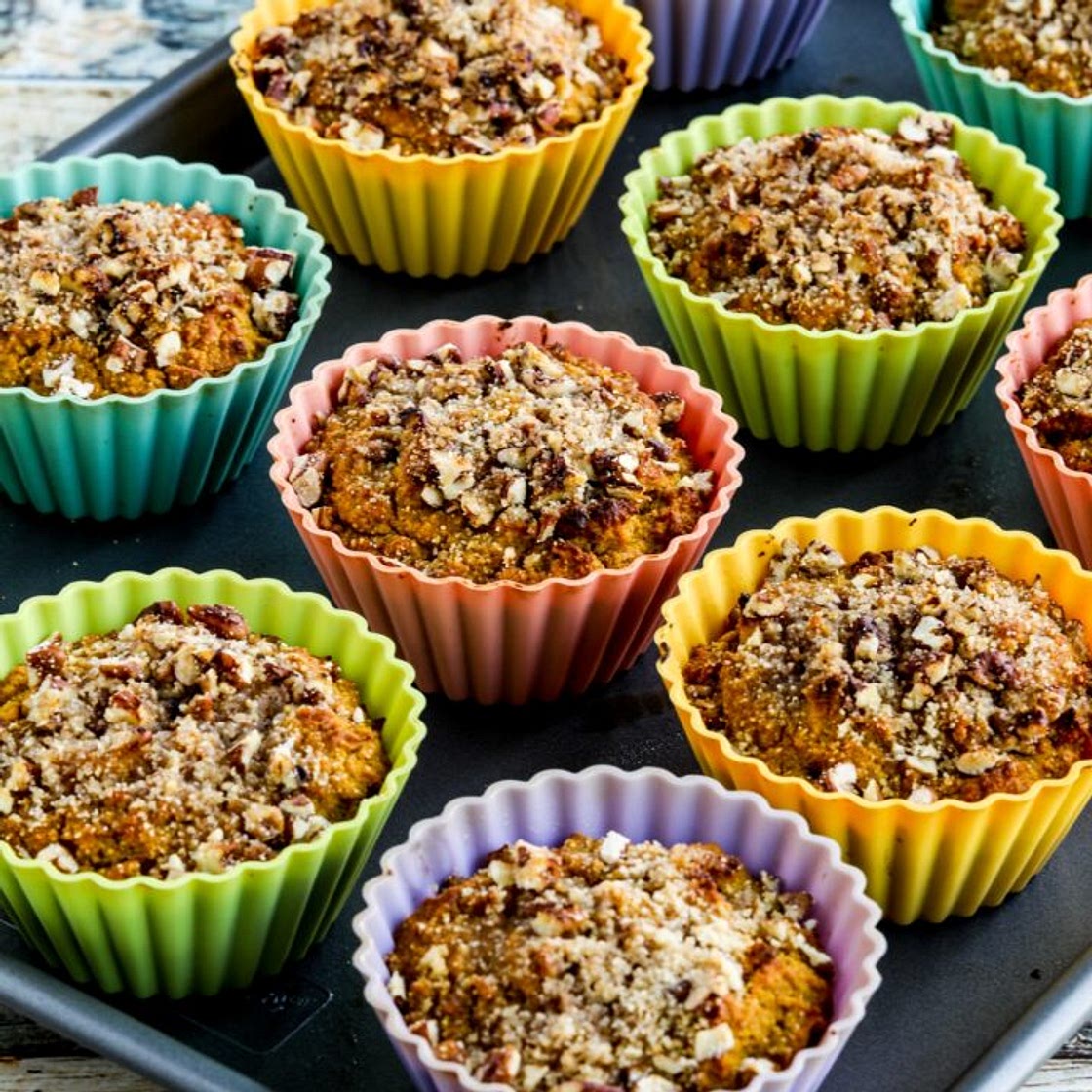 Almond Flour Pumpkin Muffins