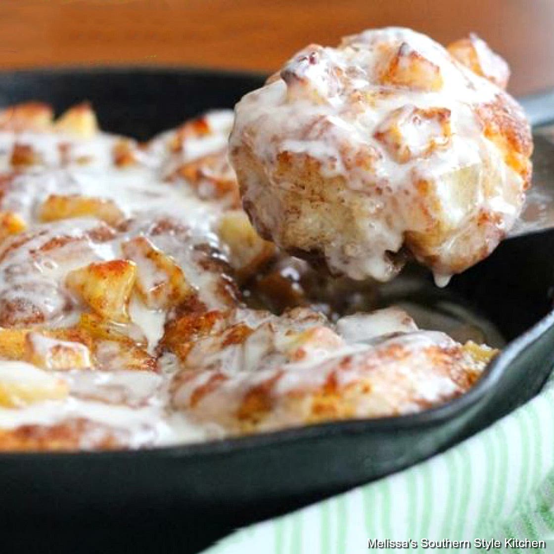 Skillet Apple Pie Biscuits