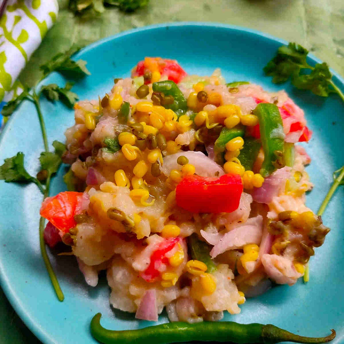 Easy Creamy Mashed Potato Salad