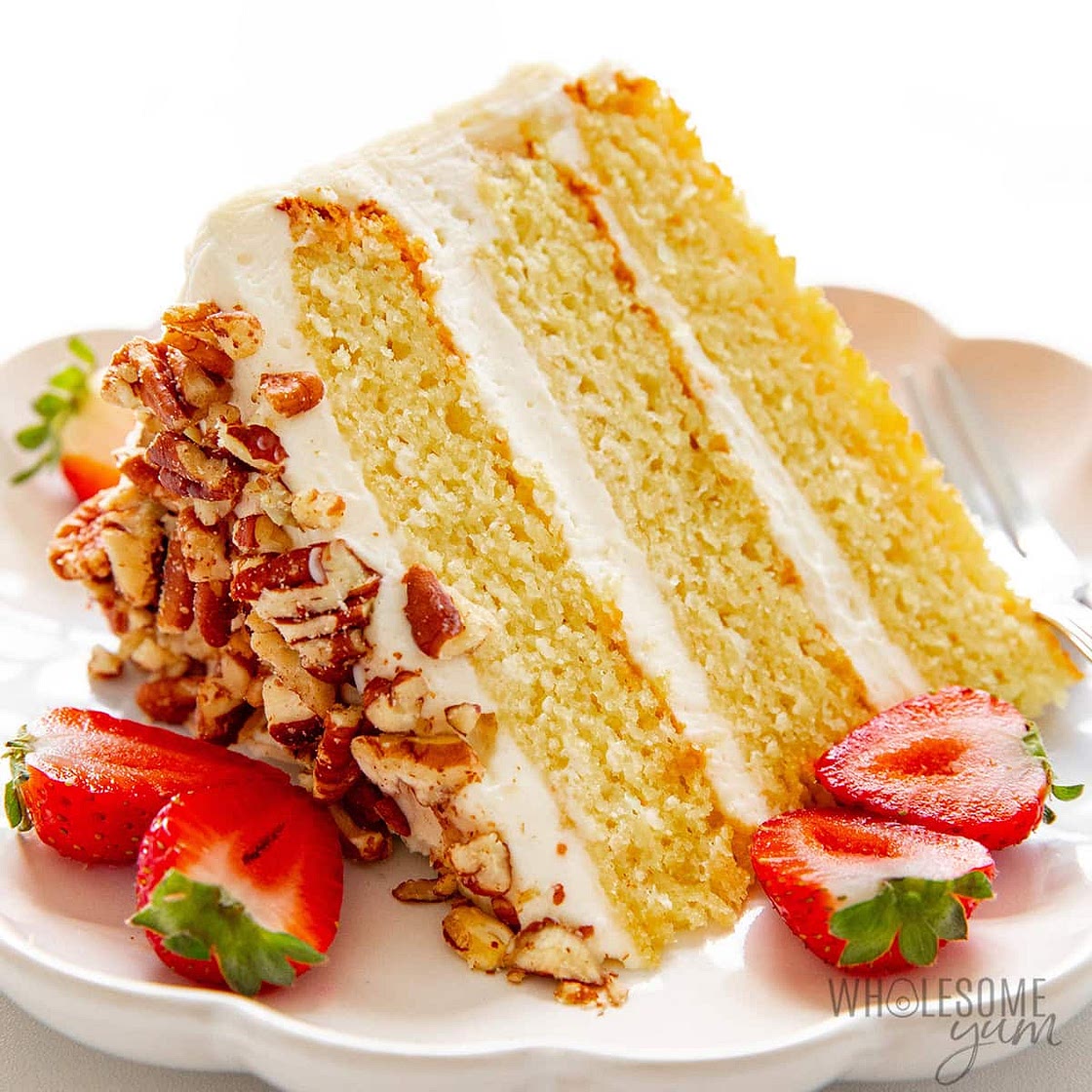 Keto Cake (Very Moist, Easy Recipe)