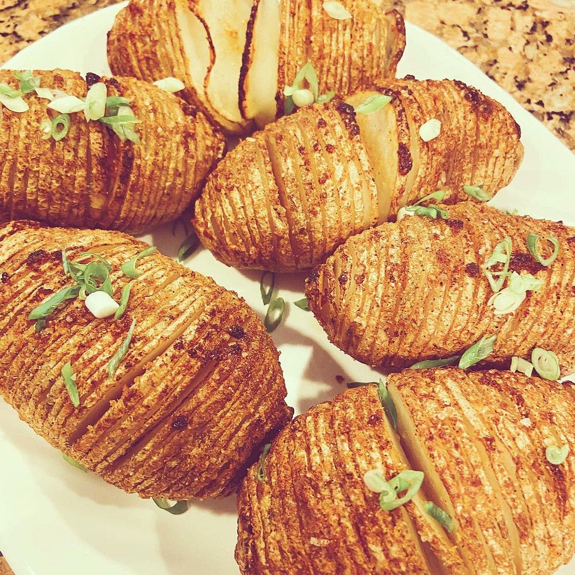 Hasselback Potatoes