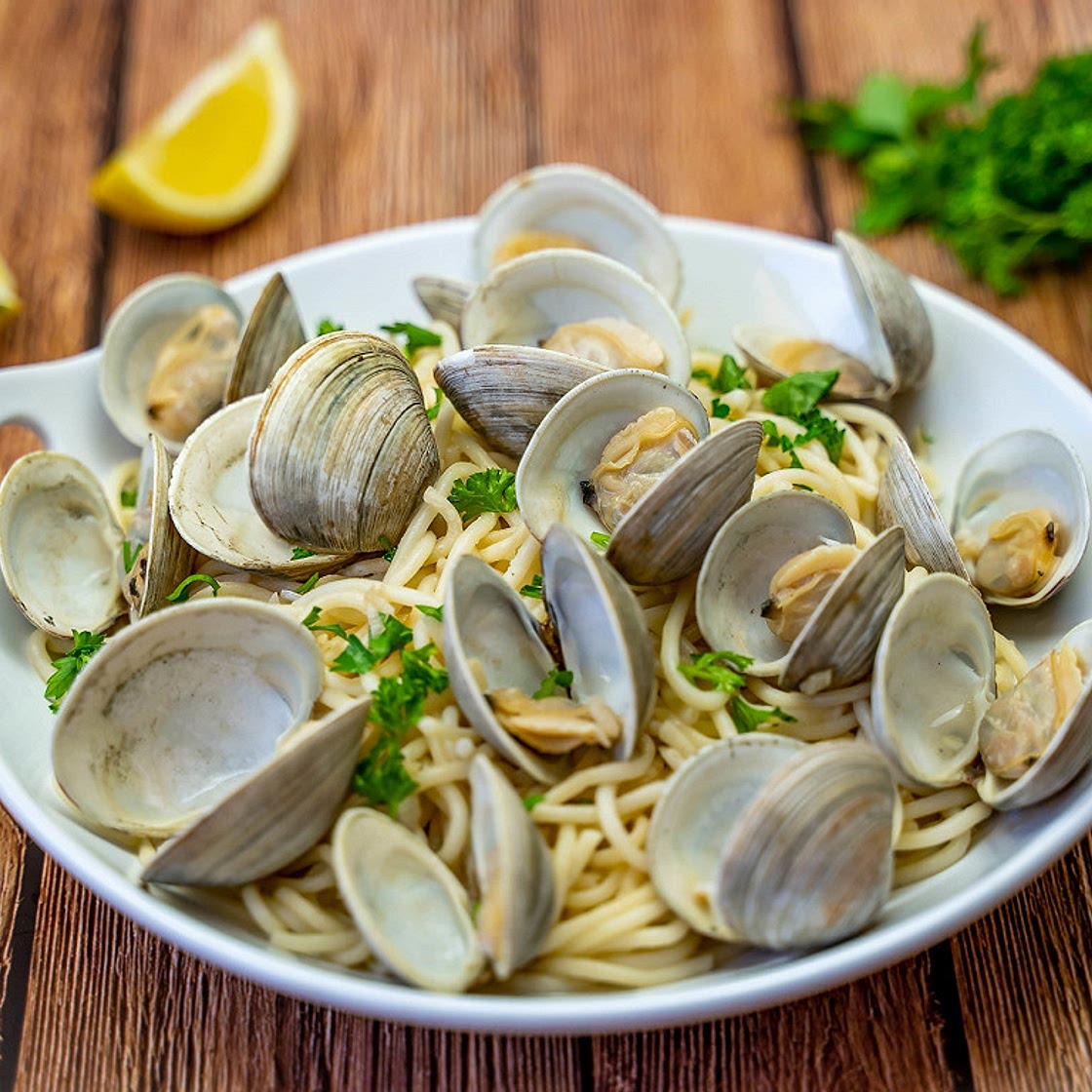 Pâtes aux palourdes