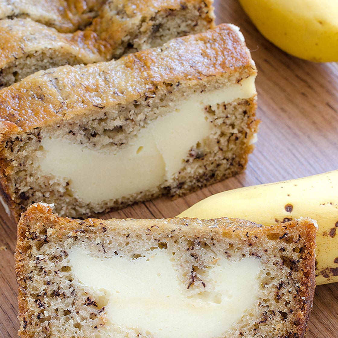 Cream Cheese Banana Bread