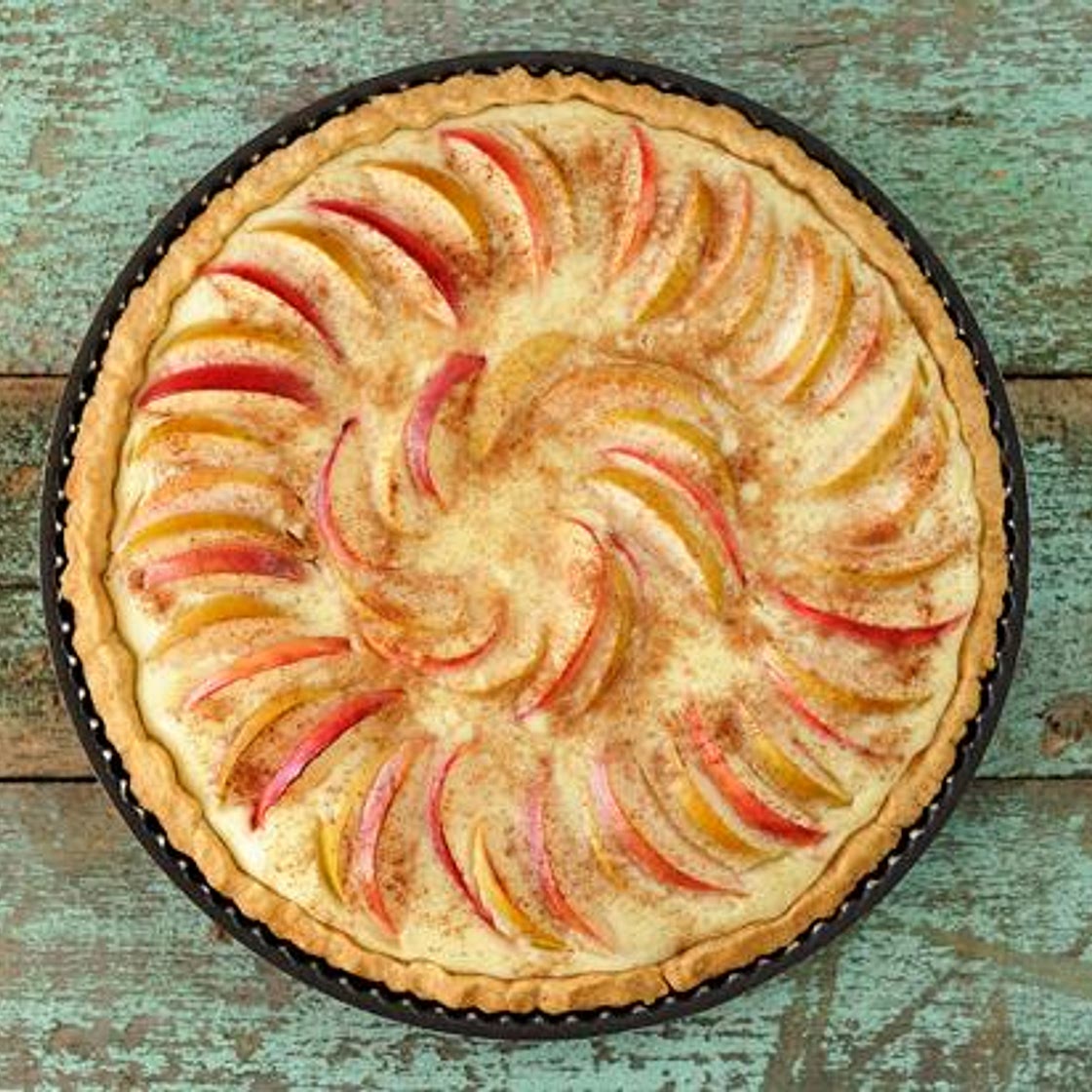 Klassische Apfelwähe