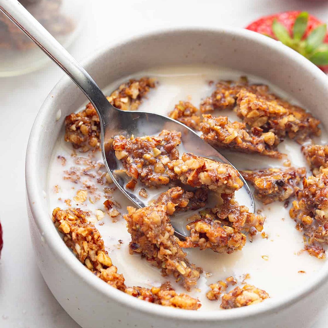 Keto Granola Clusters Recipe