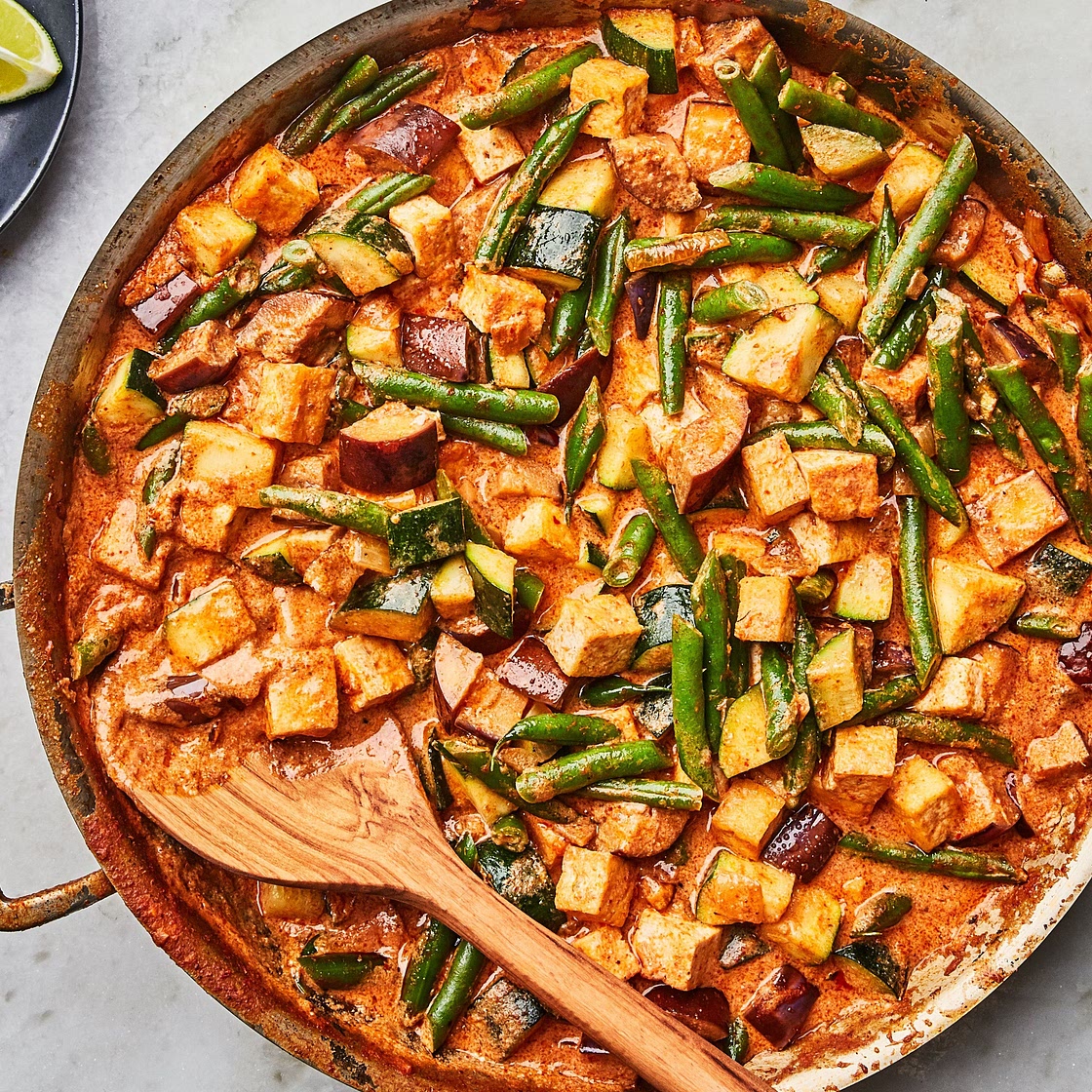 Tofu and Summer Vegetable Curry