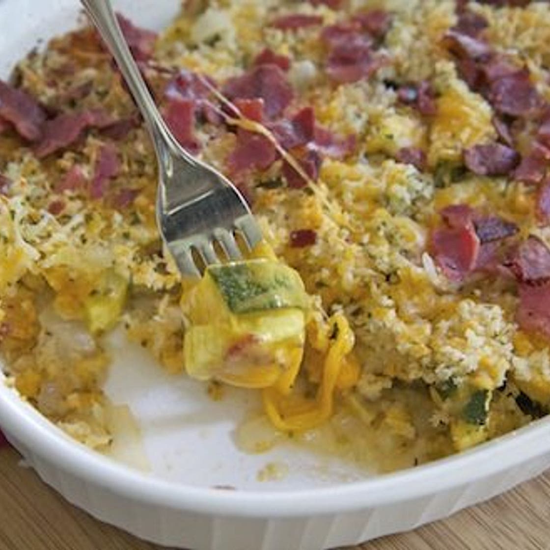 Cheesy Zucchini Bake