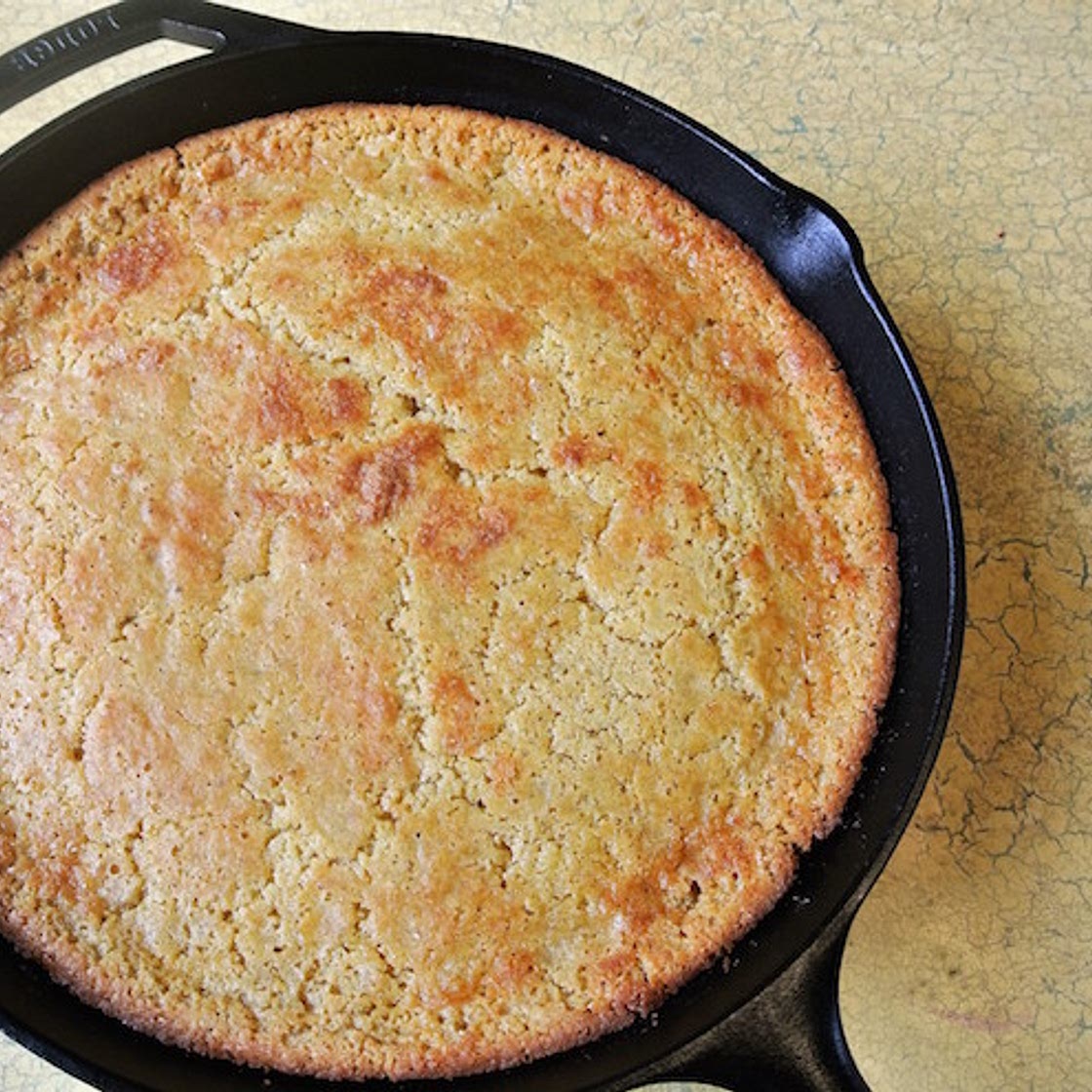 Sourdough Skillet Cornbread