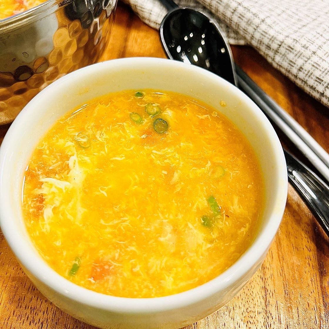 Tomato Egg Drop Soup