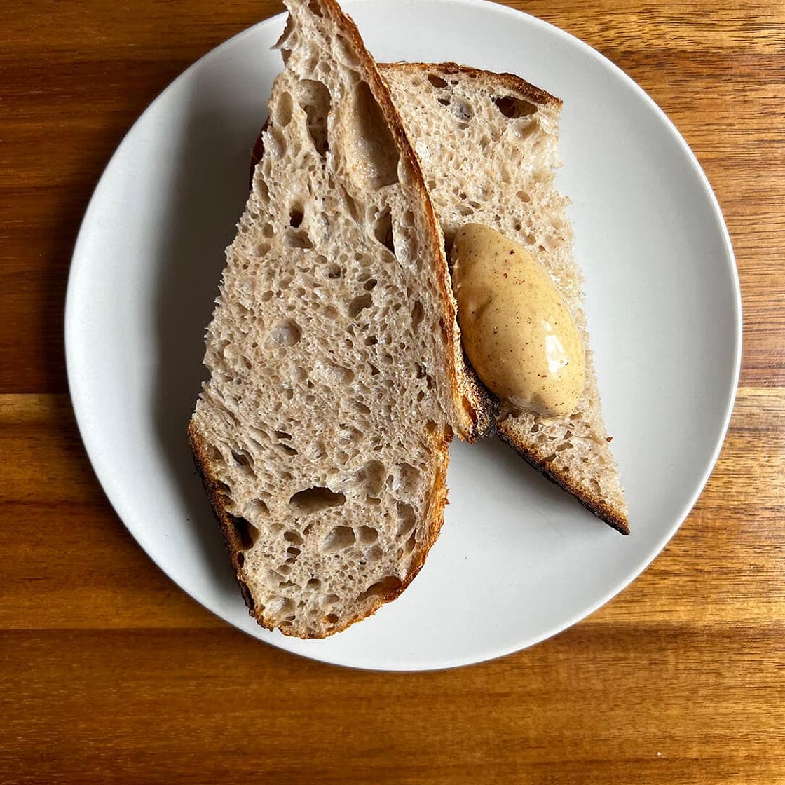 Whipped Peanut Honey Brown Butter