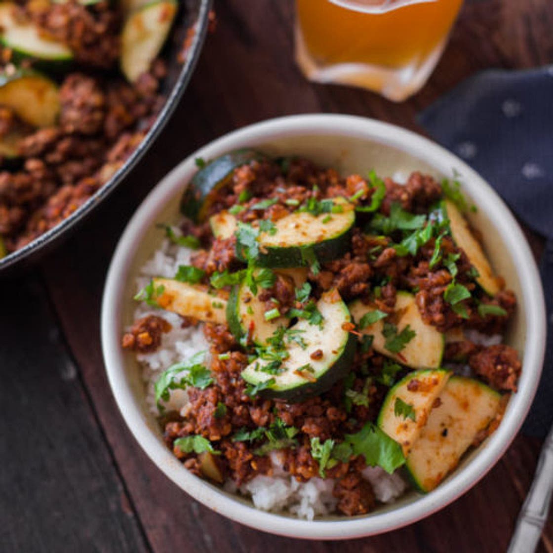Zucchini Beef Skillet Recipe a One-Pot Paleo Dinner
