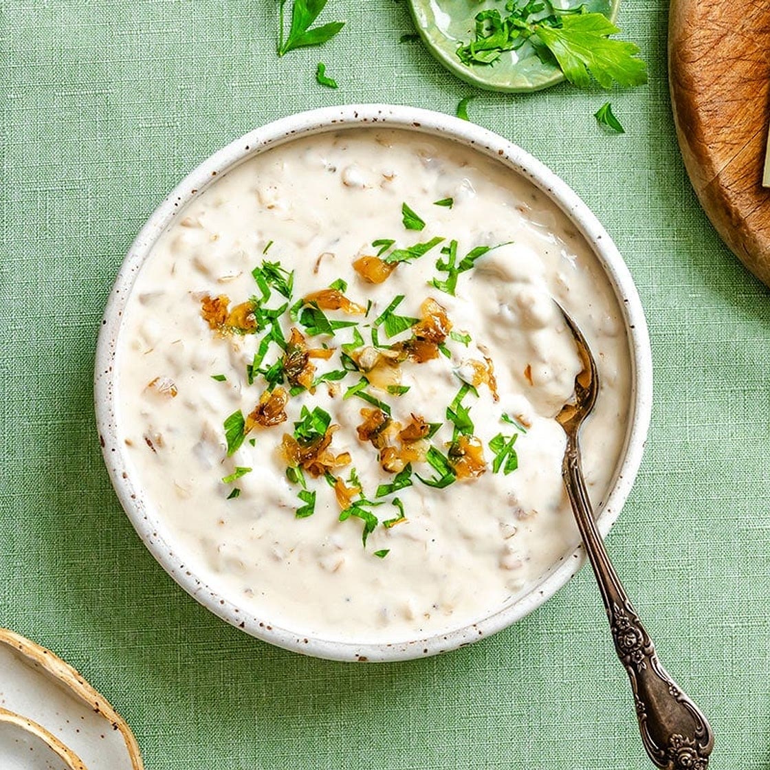 Creamy French Onion Dip (No Sour Cream)