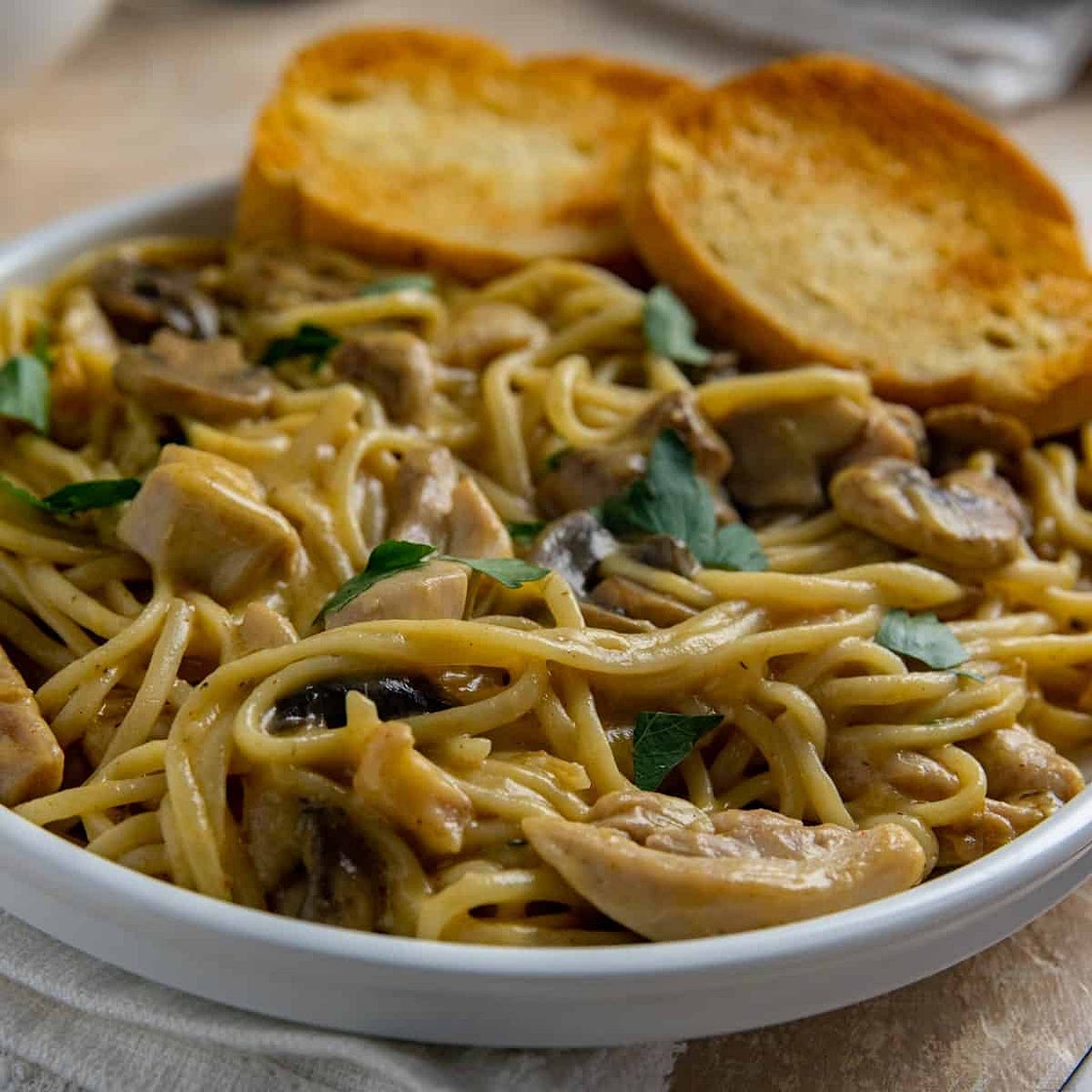 Southern Chicken Tetrazzini