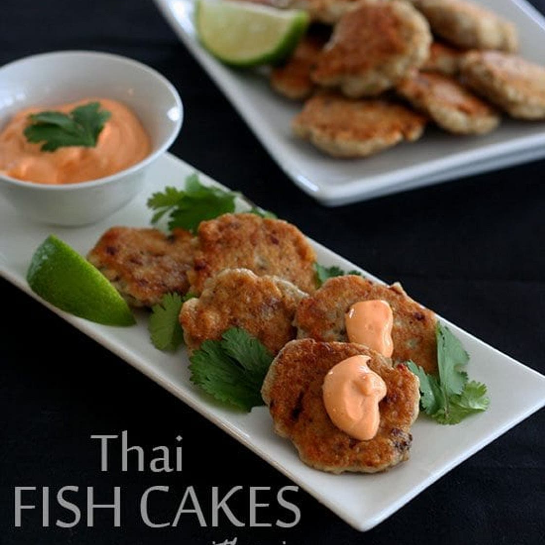 Thai Fish Cakes with Spicy Mayo