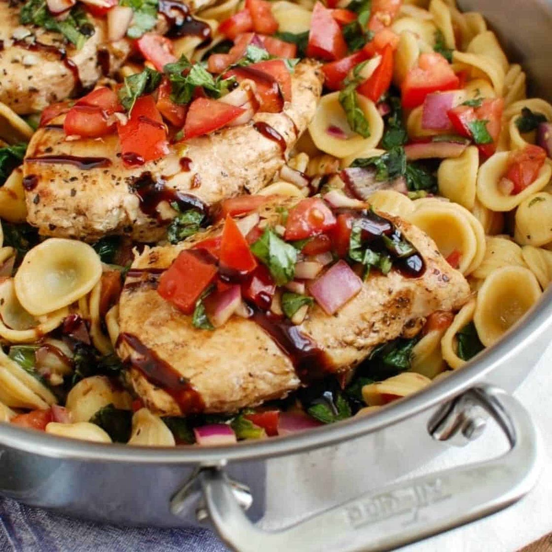 Bruschetta Chicken Pasta