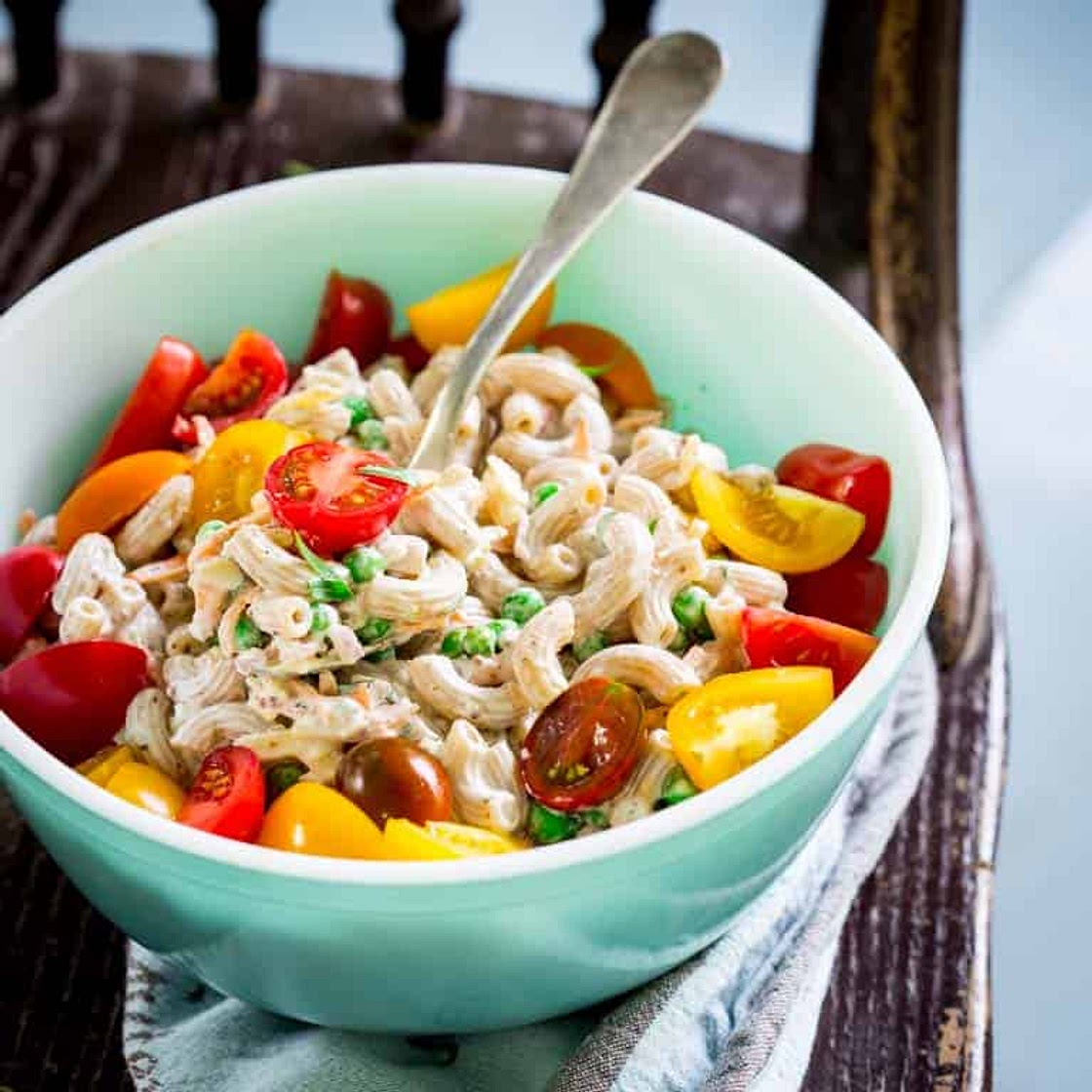 Healthy Macaroni Pasta Salad