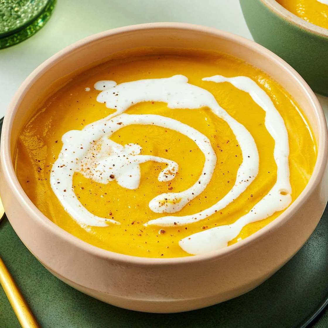 Roasted Acorn Squash Soup
