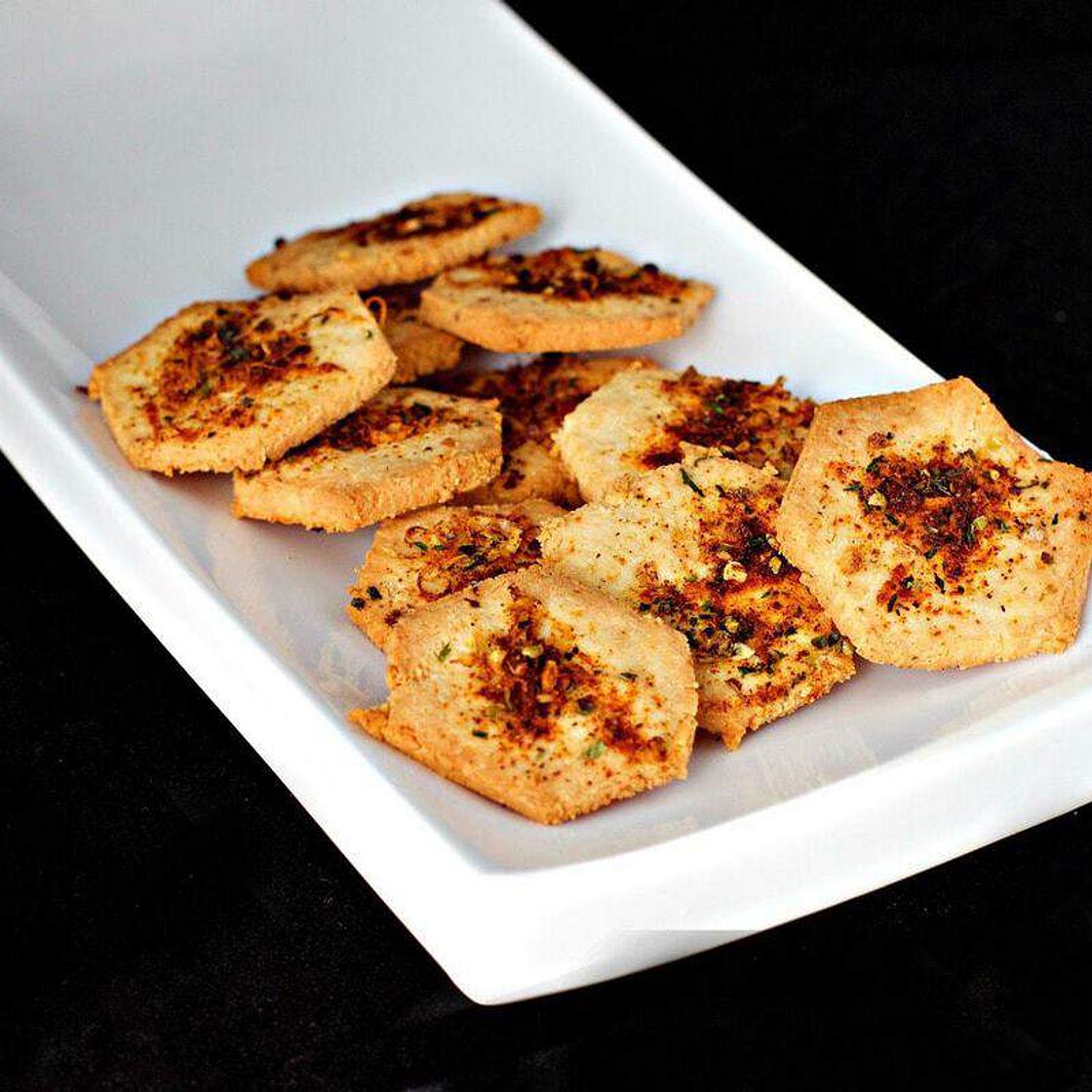 Keto Barbecue Shapes Crackers