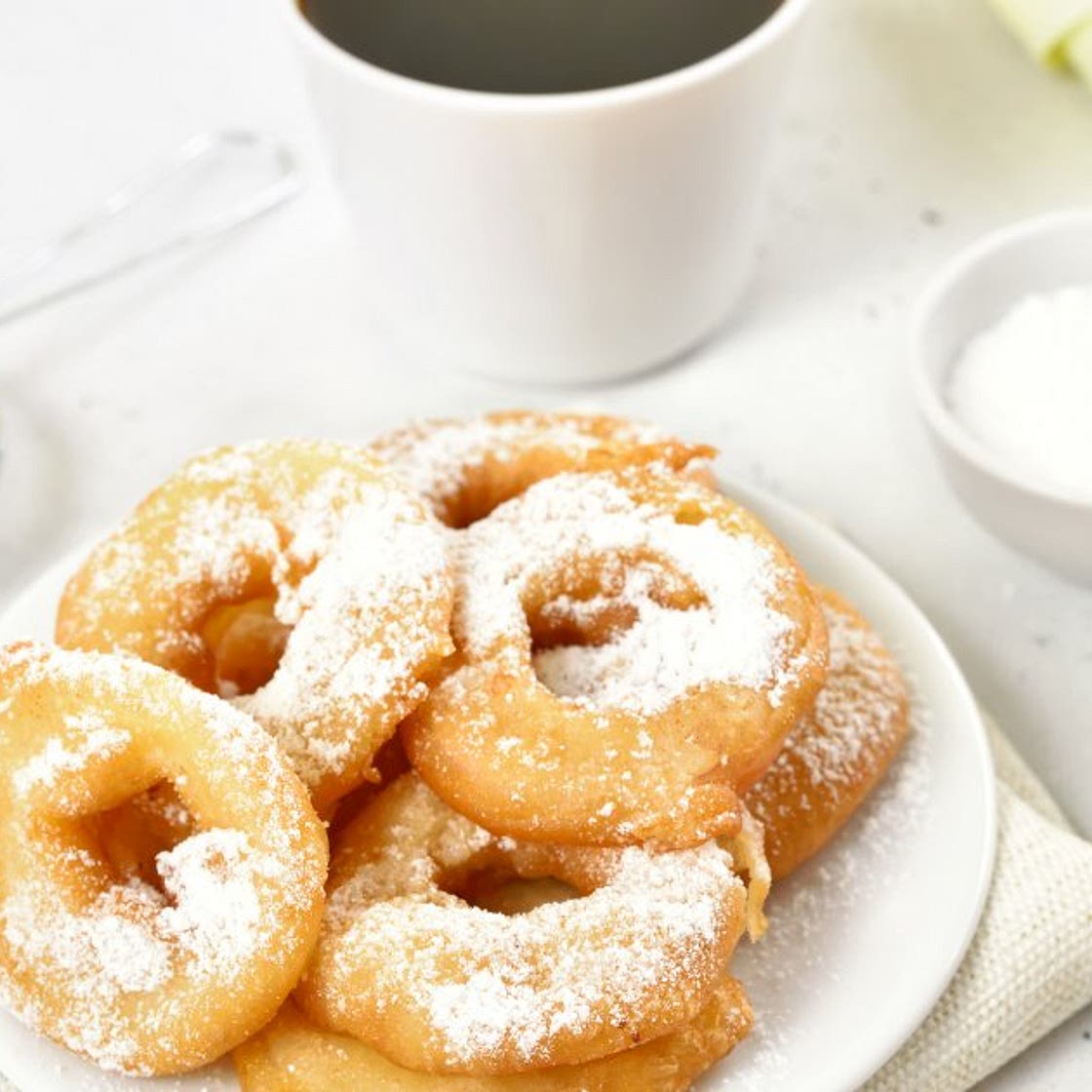 Les beignets aux pommes de Cyril Lignac