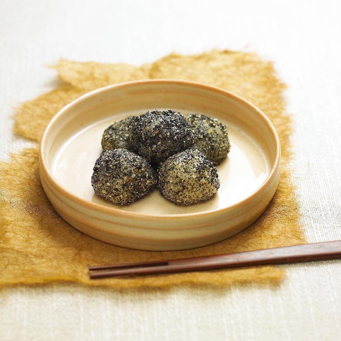 찰떡흑임자말이 만드는 법