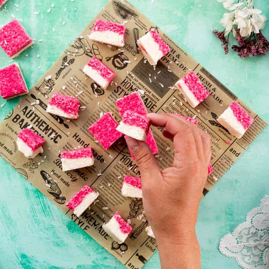 Traditional Coconut Ice Recipe with Condensed Milk – Easy & No-Bake Treat