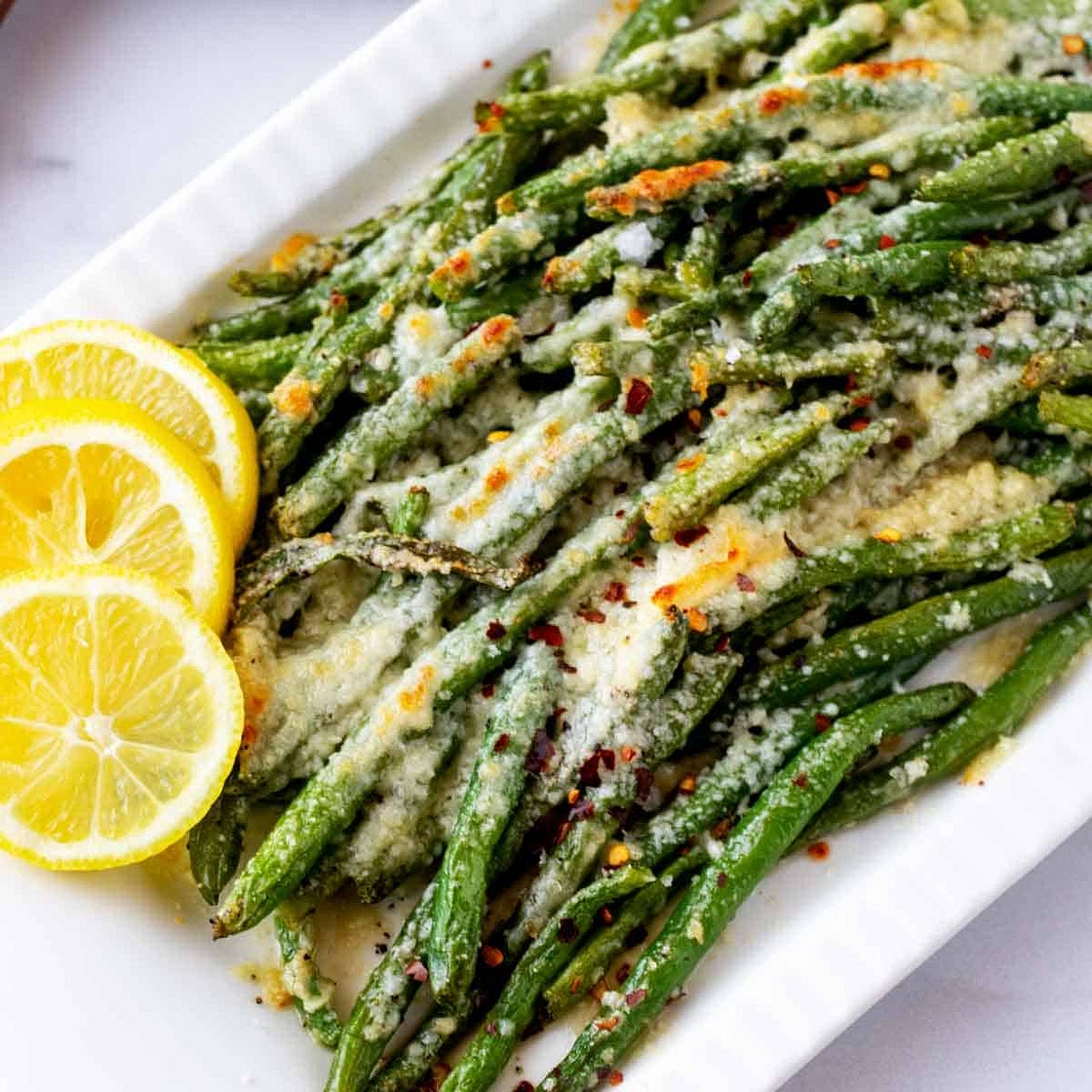 Keto Green Beans with Parmesan