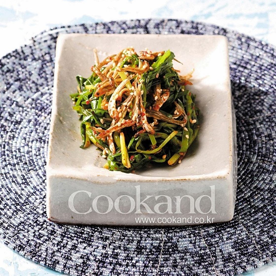 부추 멸치무침 만드는 법