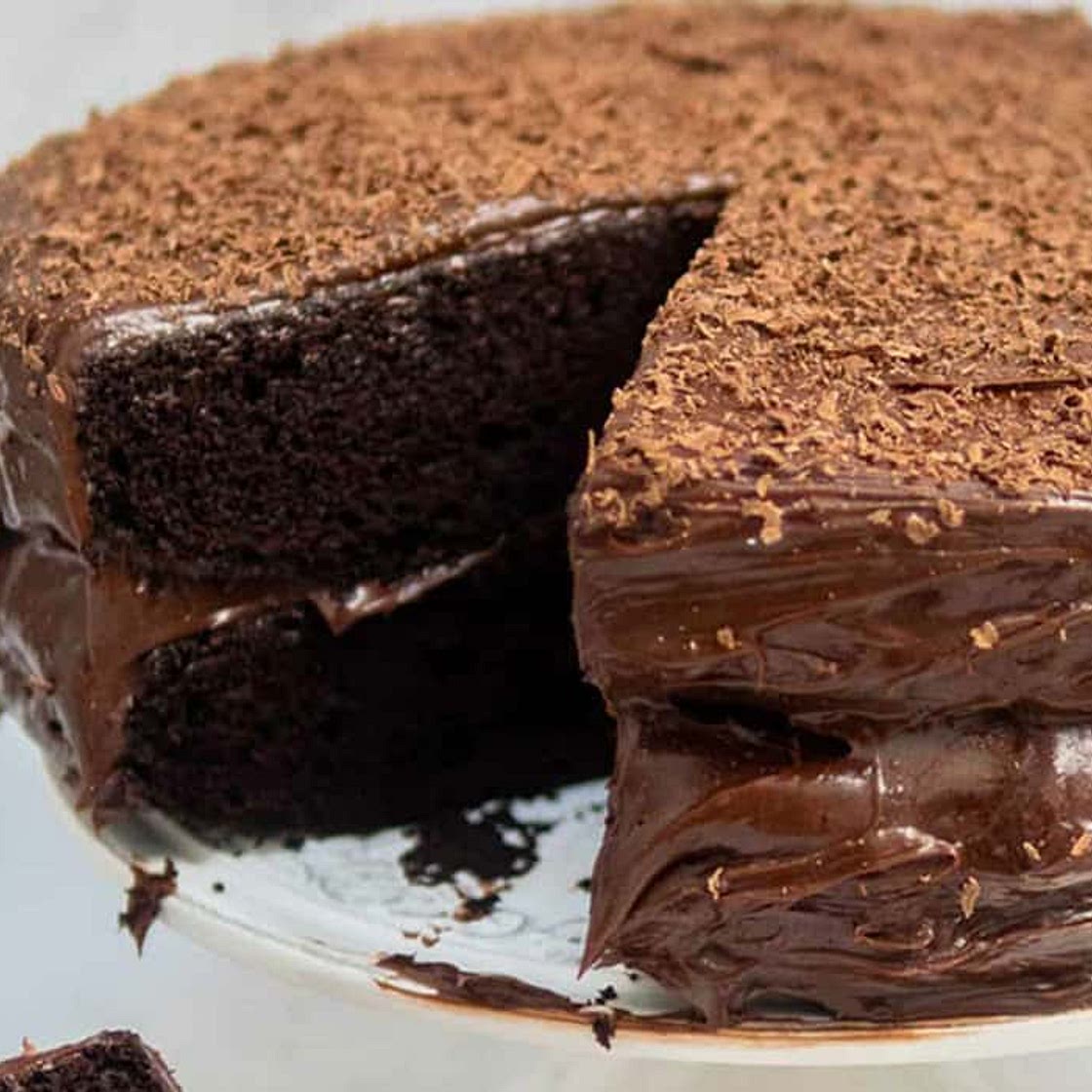 Vegan Chocolate Cake (Easy)